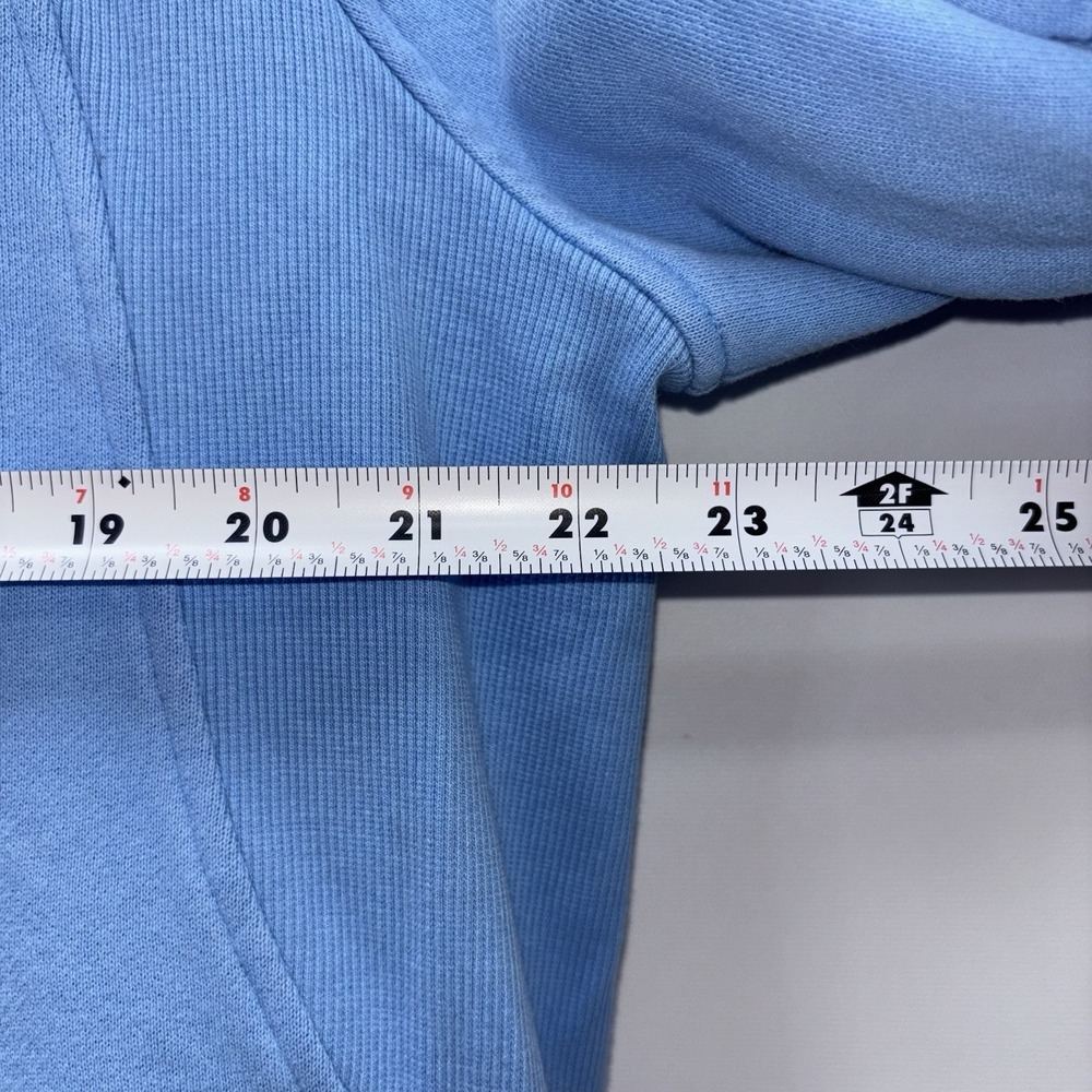 Lululemon Scuba Oversized Half Zip Funnel Neck Pullover Blue XS/S Sweatshirt - Picture 4 of 8